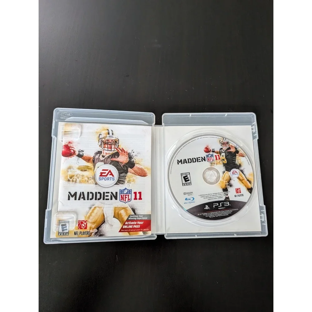 PS3 Madden NFL 11 Playstation 3 game CIB Complete w/ Manual‎